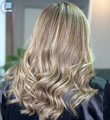 بالیاژ مو سالن الای جنت آباد