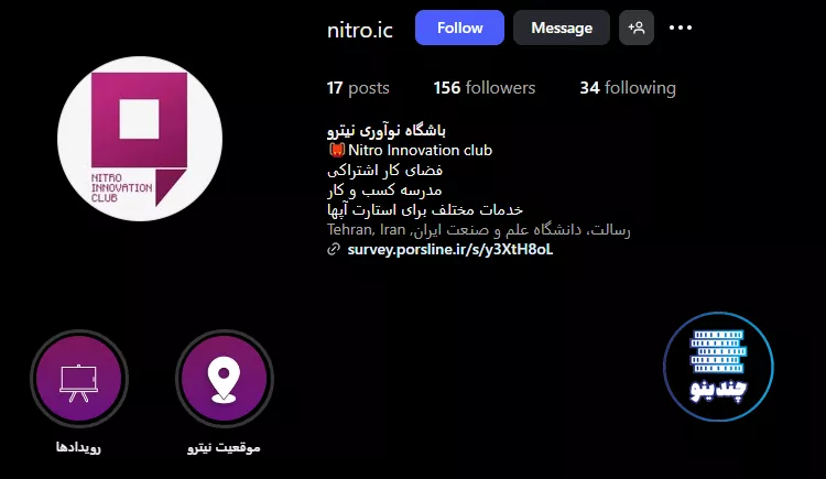 فضای کار اشتراکی باشگاه نوآوری نیترو